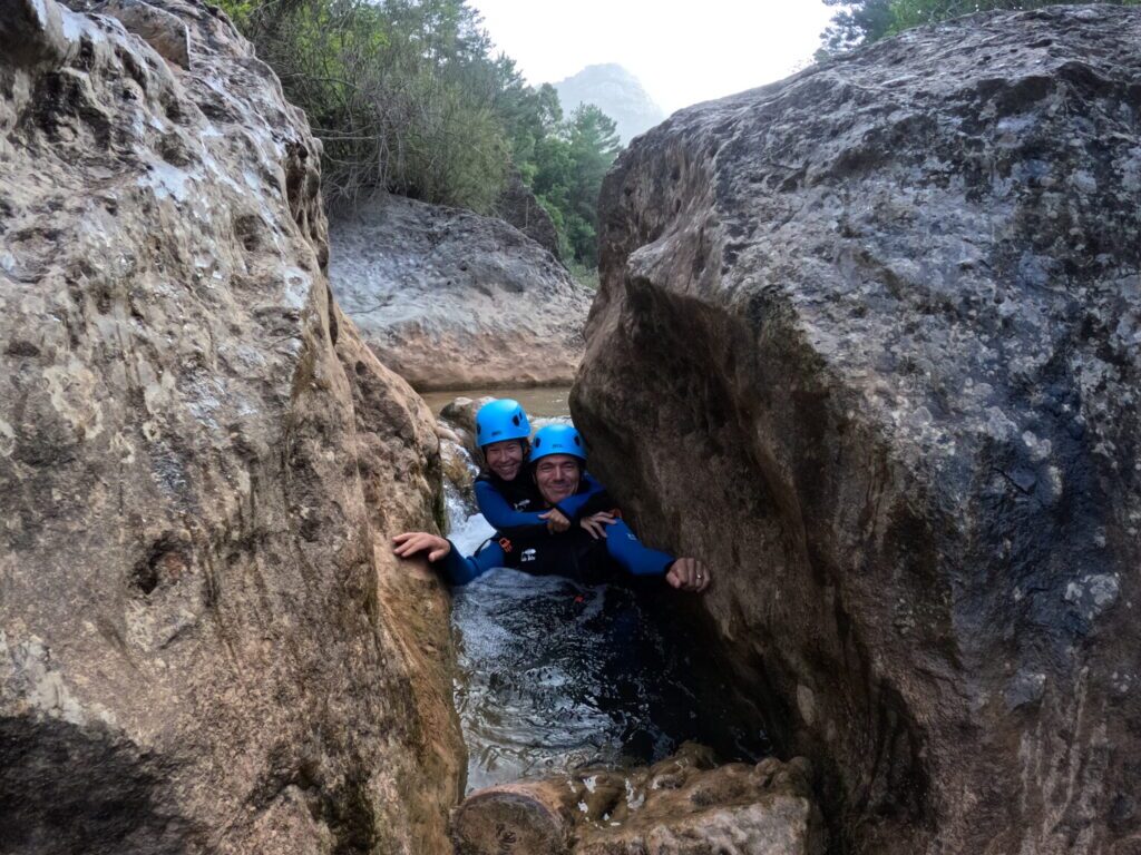 Barranc Foscos d'Aiguadora al Solsonès amb guia professional