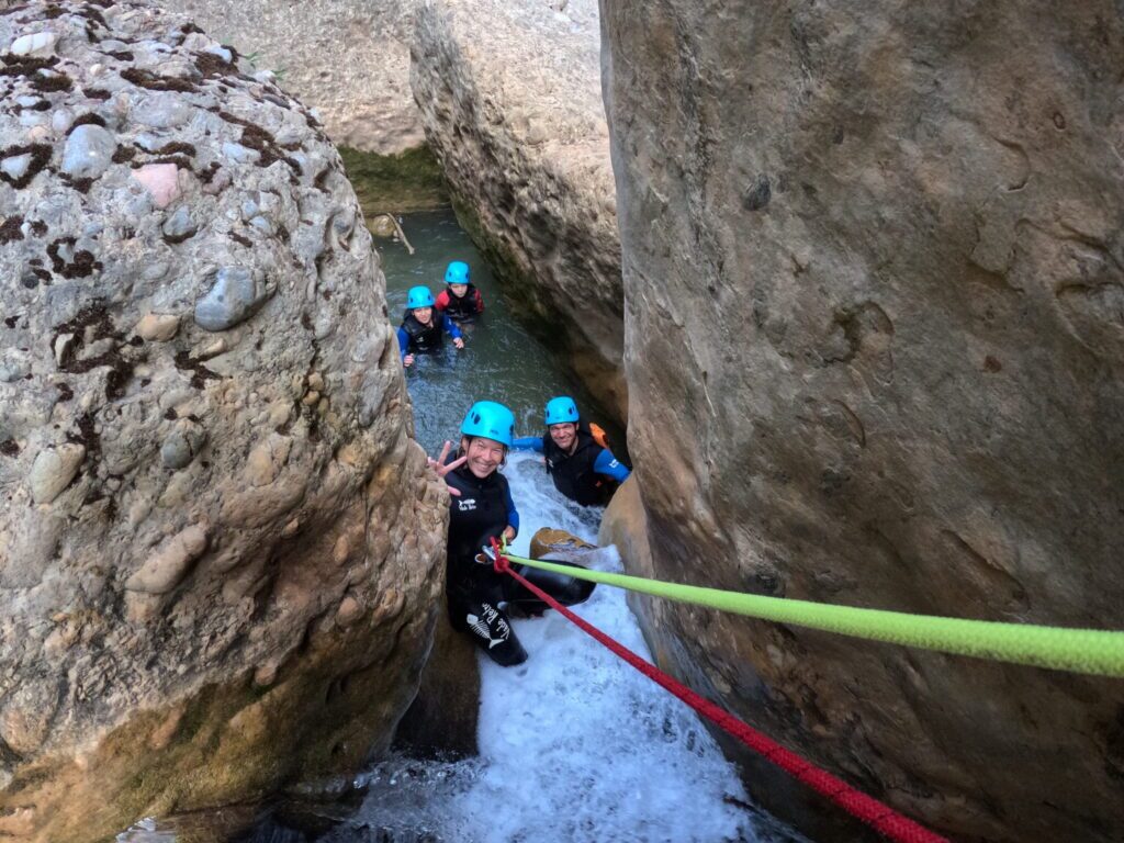 Barranc Foscos d'Aiguadora al Solsonès amb guia professional