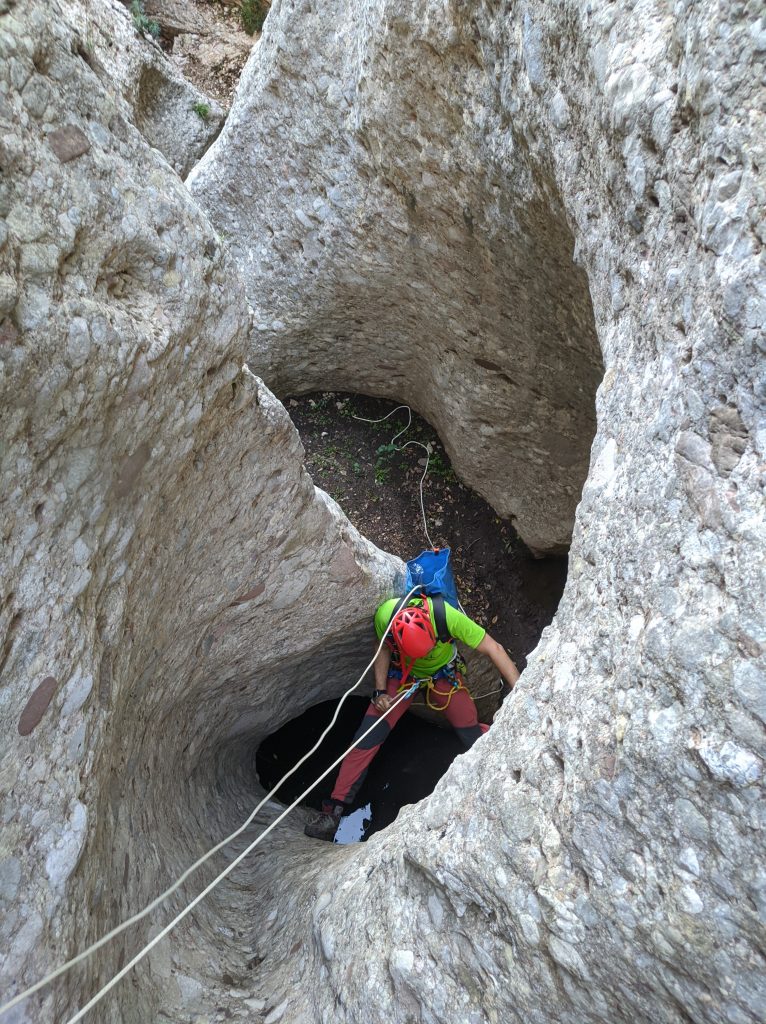 Barranquisme Montserrat Barranc Torrent Clot de la Sajolida