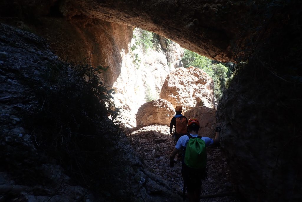 Barranquisme Montserrat Barranc Torrent Clot de la Sajolida