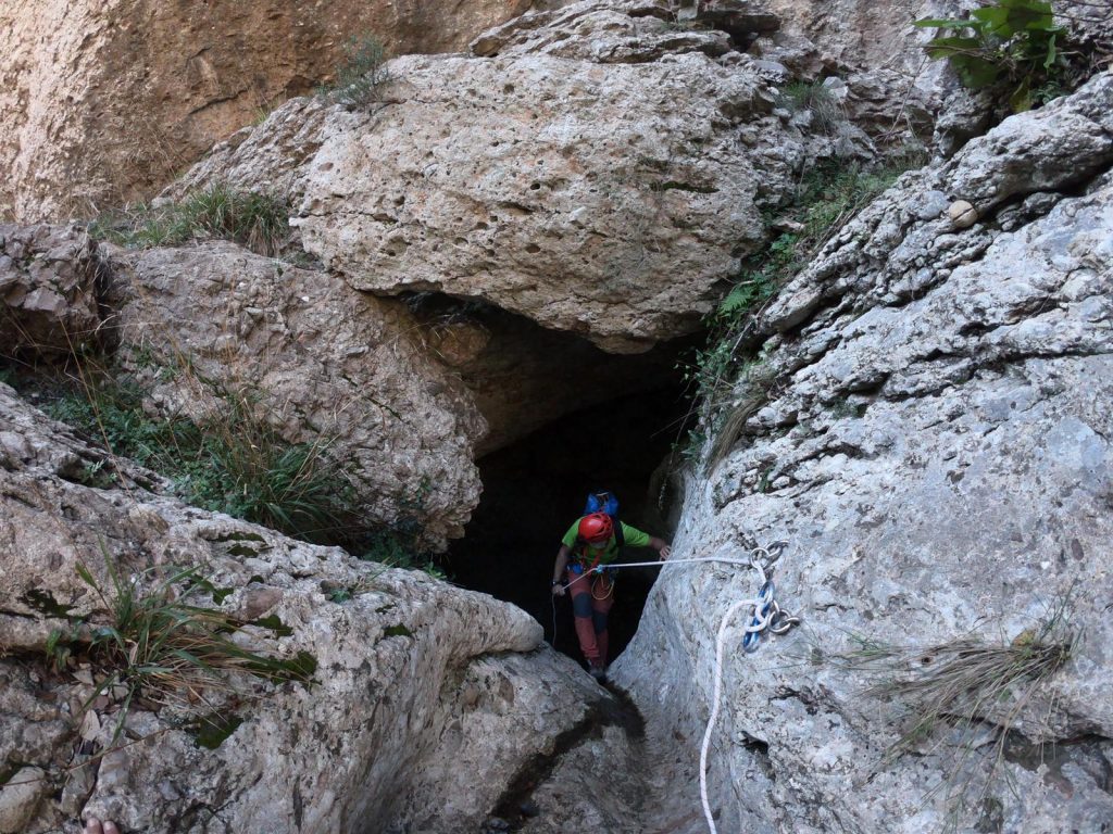 Barranquisme Montserrat Barranc Torrent Clot de la Sajolida
