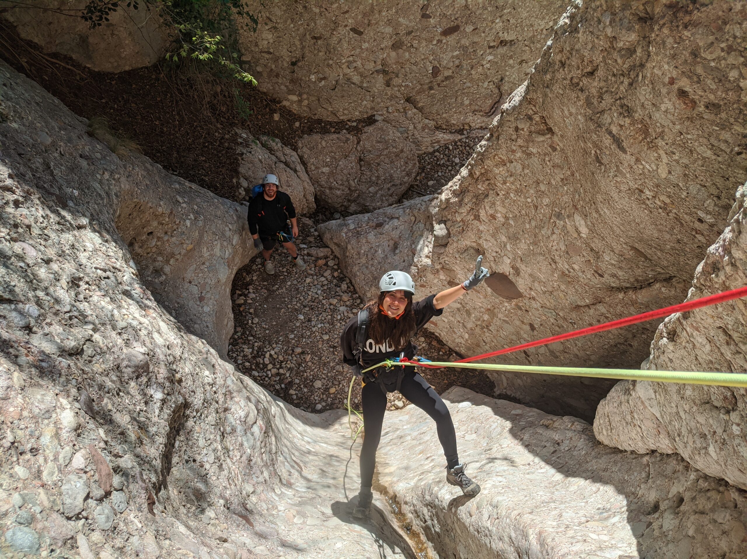 Barranc del joc de l'oca a montserrat amb guia